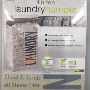 Logo Design Foldable Laundry Hamper/Laundry Case